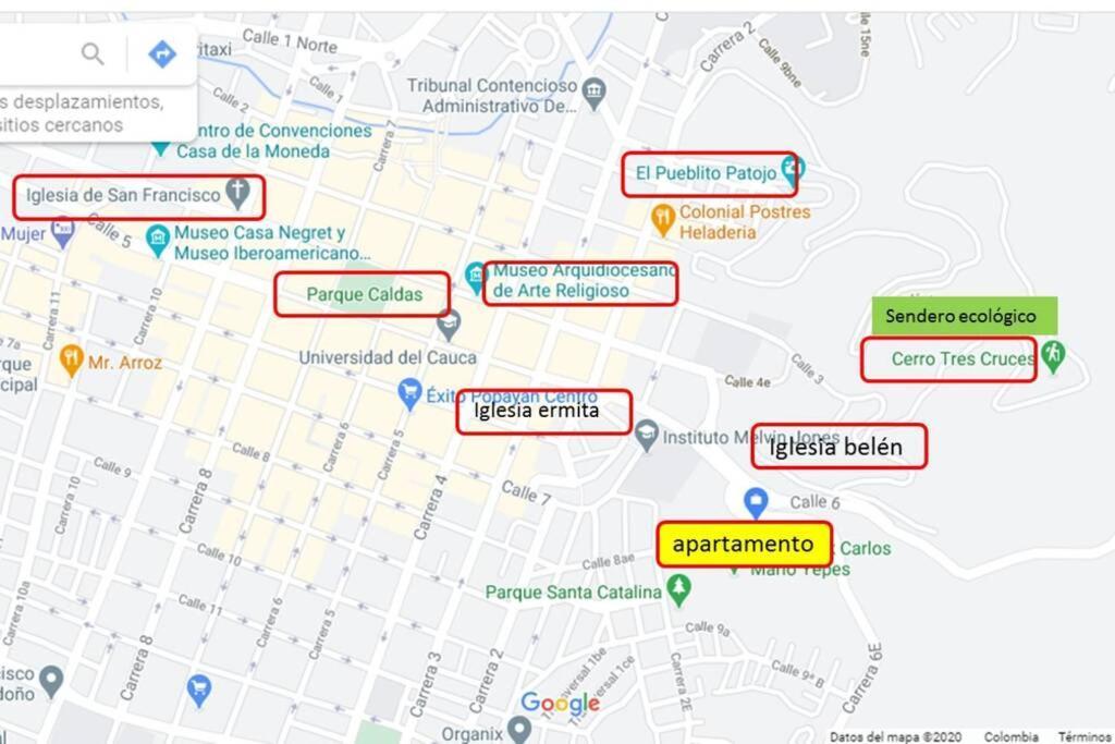 Acogedor Apartamento En Centro De Popayán Buitenkant foto